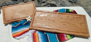 Solid Cherry Cutting Board with Juice groove.