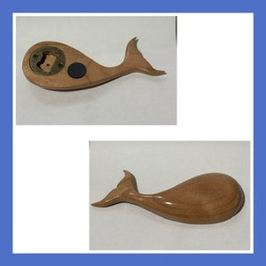 Bottle Opener 001 Whale Tale w/ Magnet