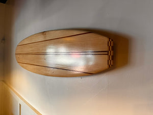 Decorative Hand Shaped Wood Surfboard