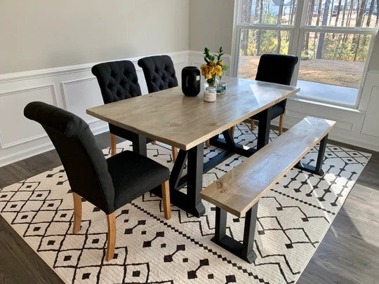 The Shell Beach Farm Table