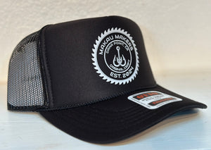 ALL BLACK TRUCKER HAT