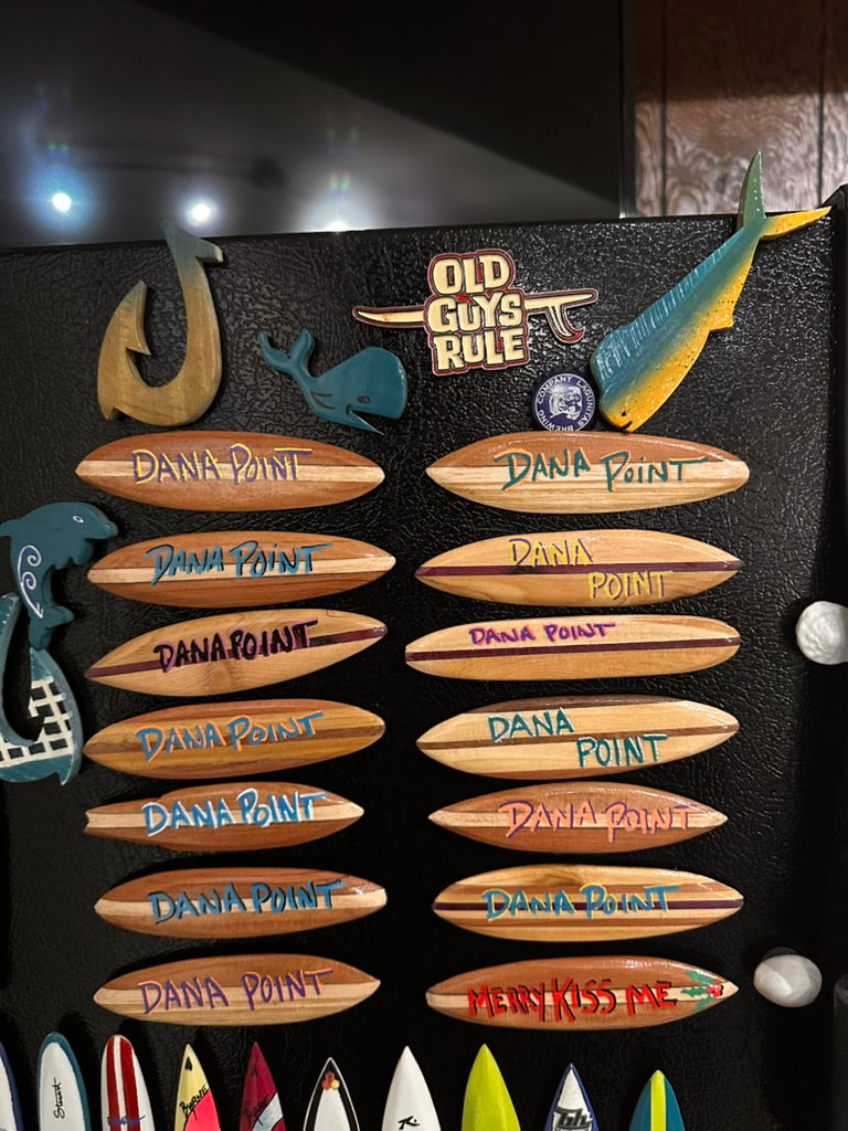 Mini Surfboard Magnets
