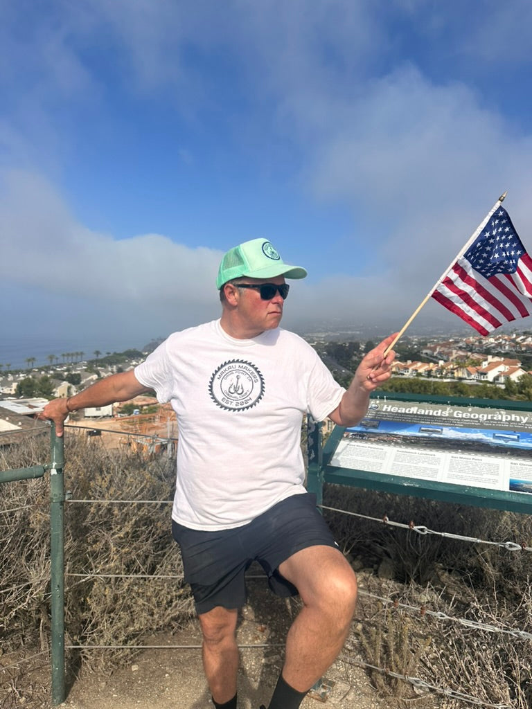 White Short Sleeve, Logo on front only