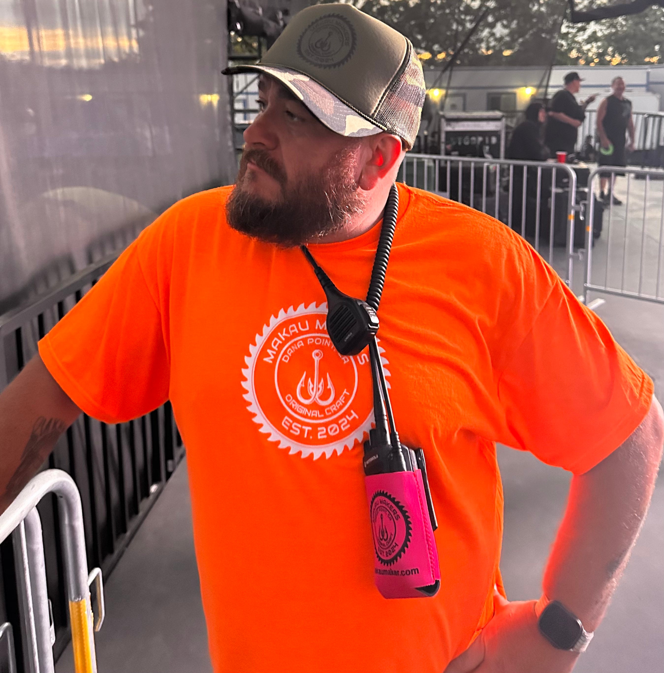Safety Orange Short Sleve, Logo on front only