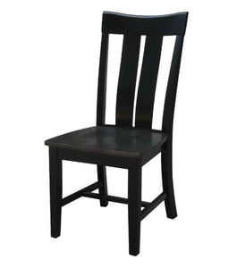 Ava Dining Chair White/Black