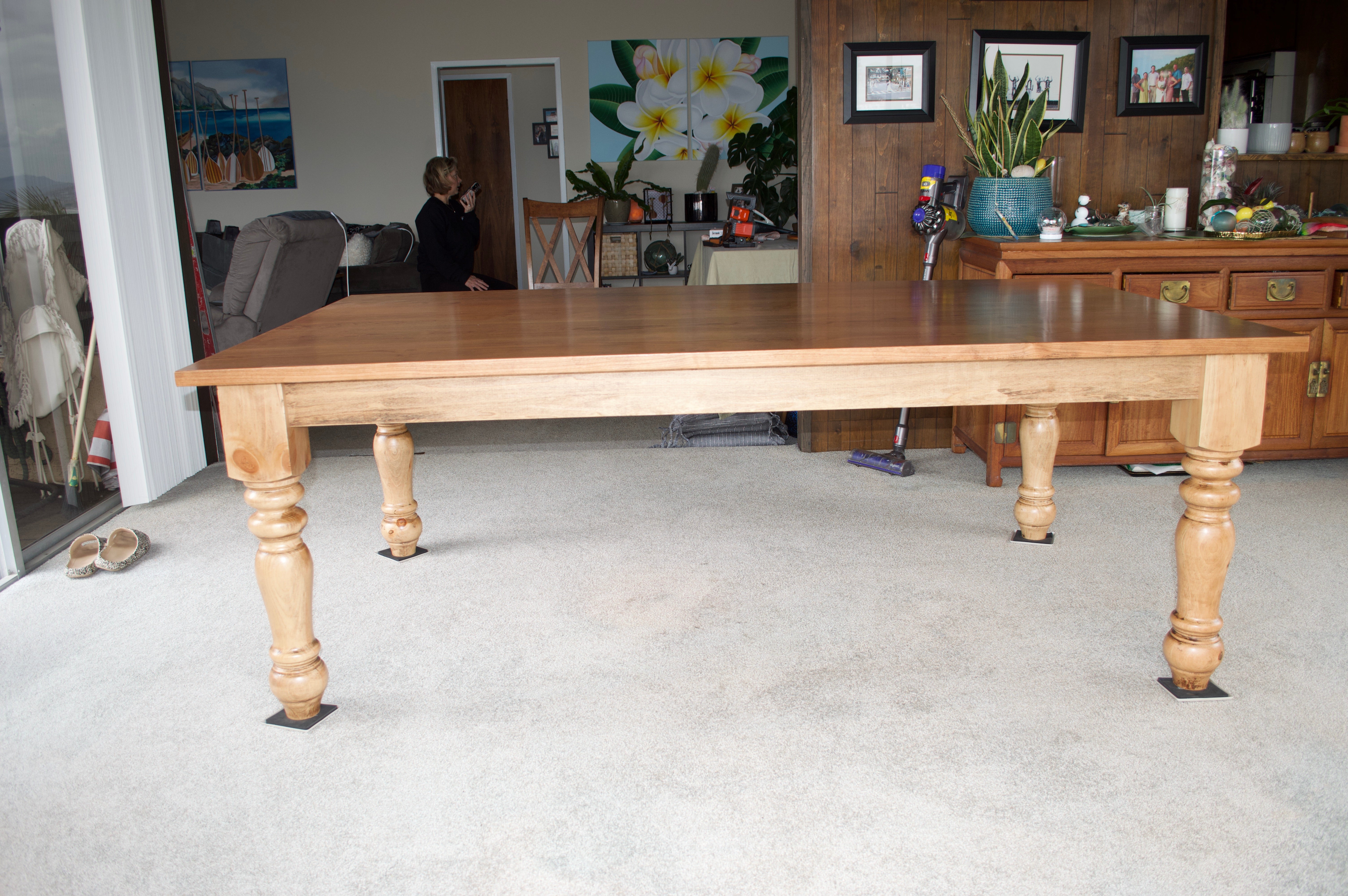 Chunky Legs Farmhouse Table