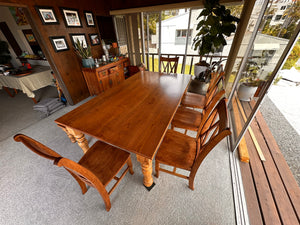 Chunky Legs Farmhouse Table